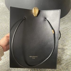 Bvlgari X Alexander Wang handbag in black